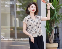 小鹿棉麻襯衫