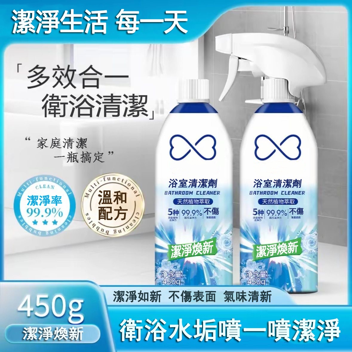 家用浴室清潔劑